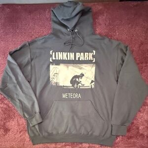 Linkin Park Meteora hoodie grey sweatshirt